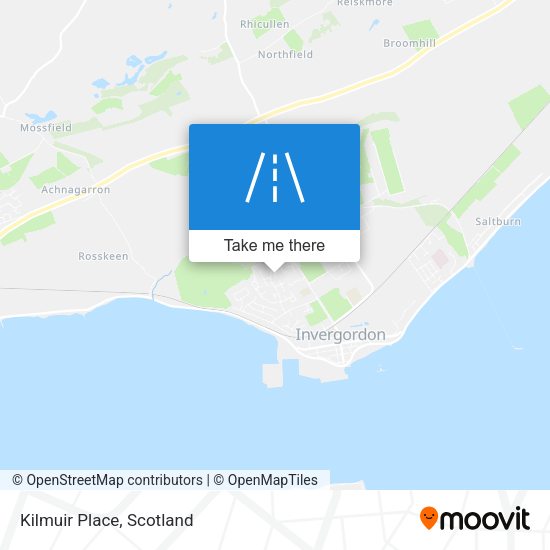Kilmuir Place map