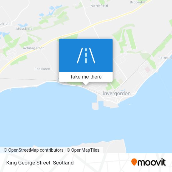 King George Street map