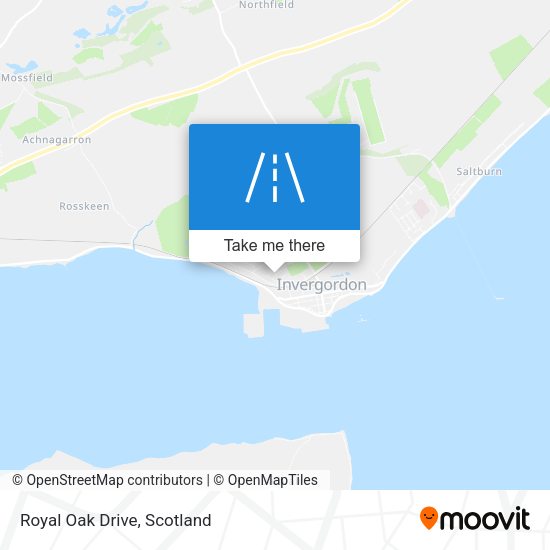 Royal Oak Drive map
