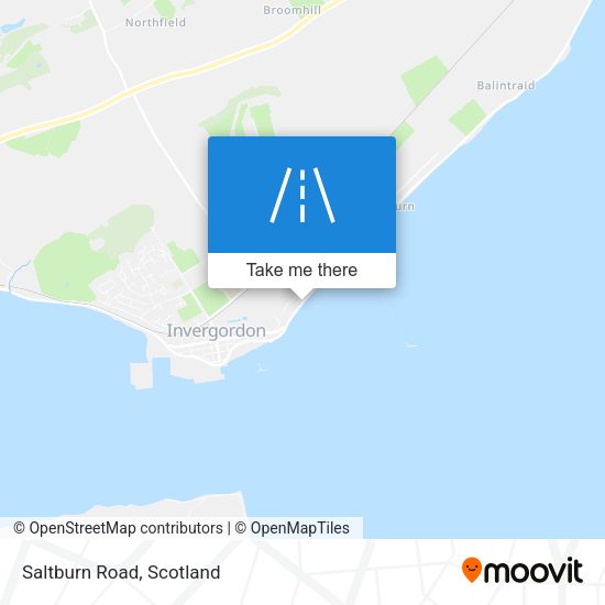 Saltburn Road map