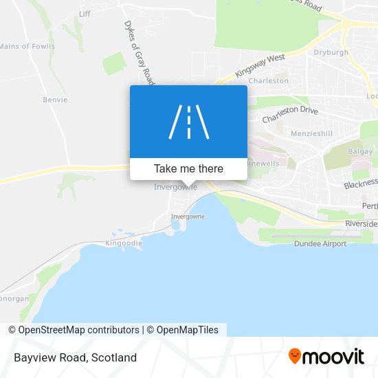 Bayview Road map