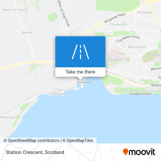 Station Crescent map