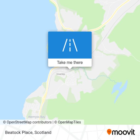 Beatock Place map