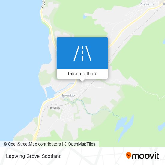 Lapwing Grove map