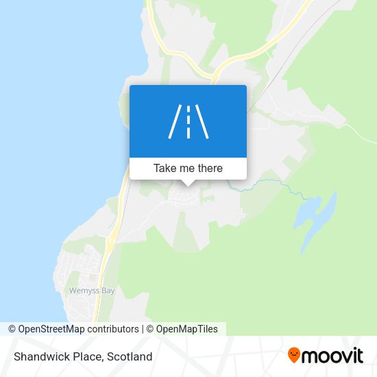 Shandwick Place map