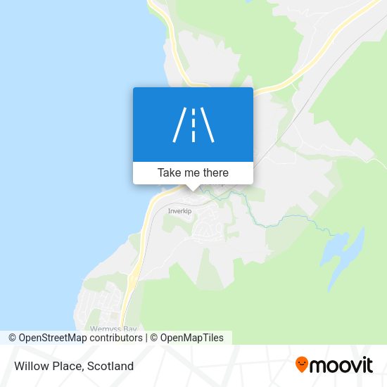 Willow Place map
