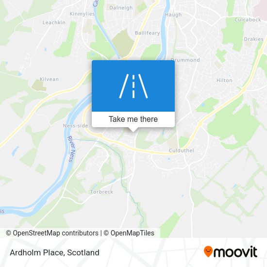 Ardholm Place map