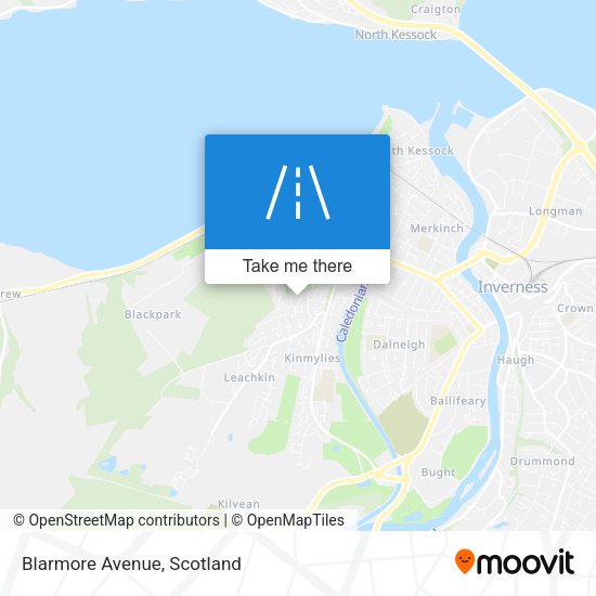 Blarmore Avenue map