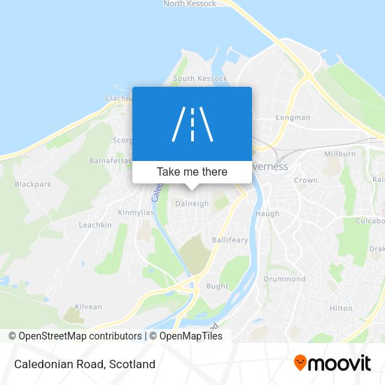 Caledonian Road map