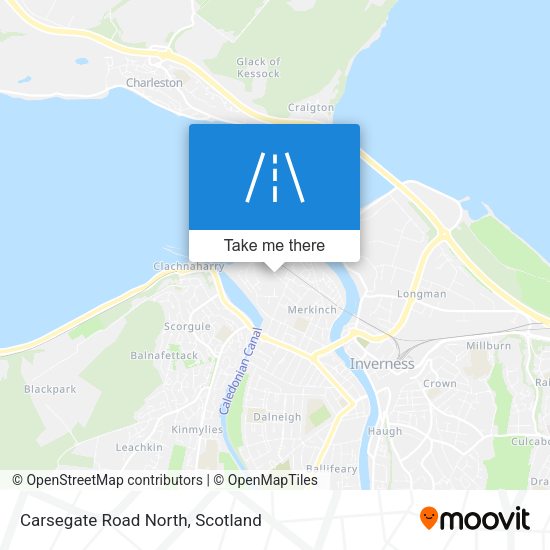 Carsegate Road North map