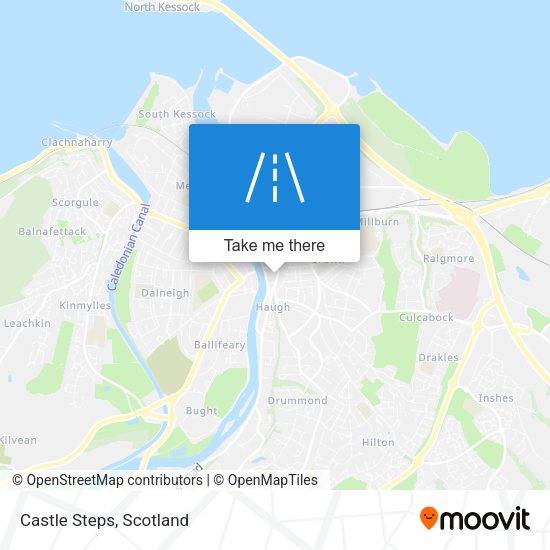 Castle Steps map