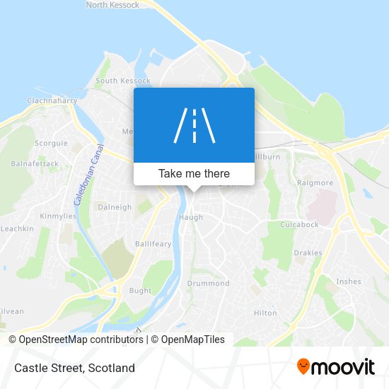 Castle Street map