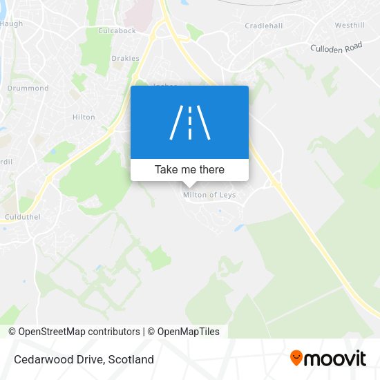 Cedarwood Drive map