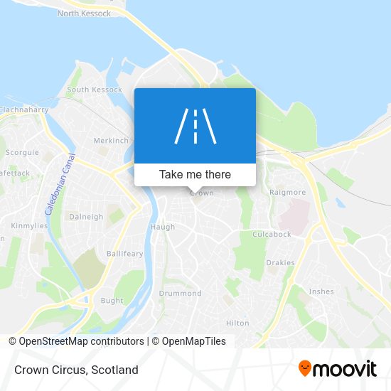 Crown Circus map