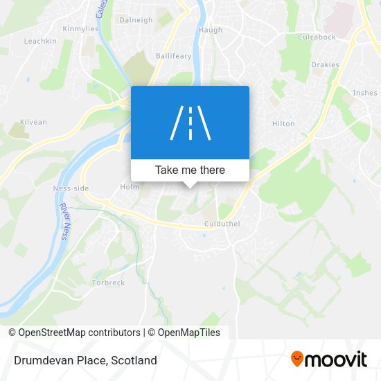 Drumdevan Place map