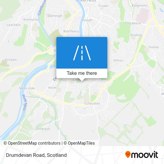 Drumdevan Road map