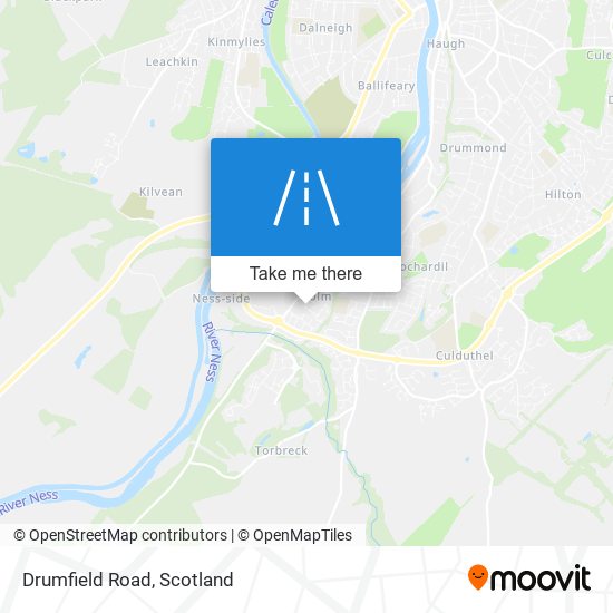 Drumfield Road map