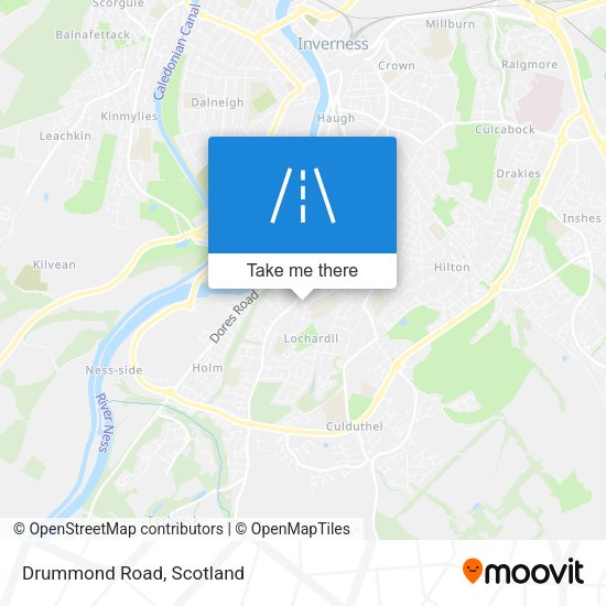 Drummond Road map