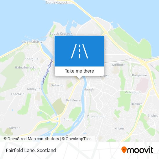 Fairfield Lane map