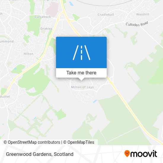 Greenwood Gardens map