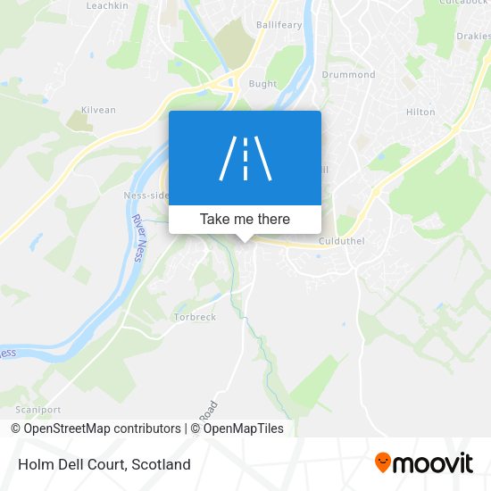Holm Dell Court map