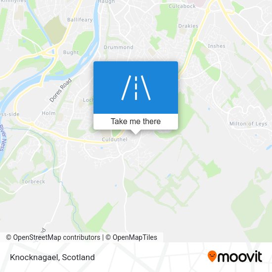 Knocknagael map