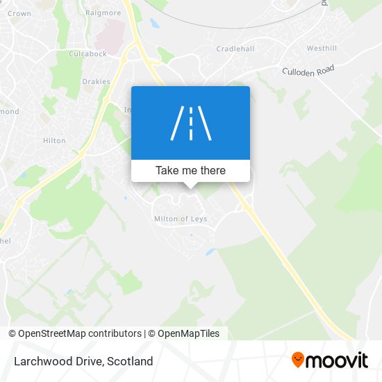 Larchwood Drive map