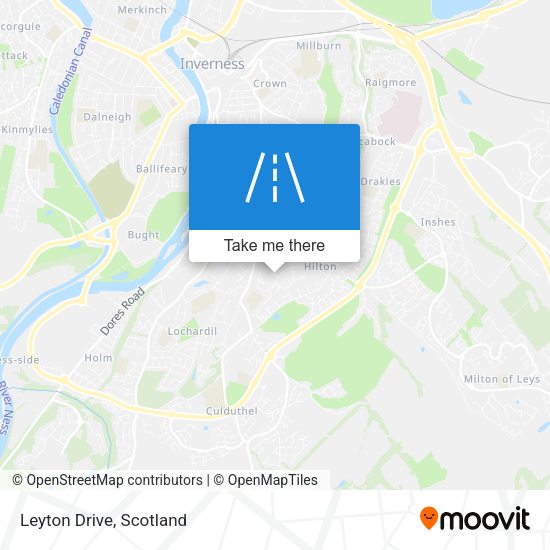 Leyton Drive map