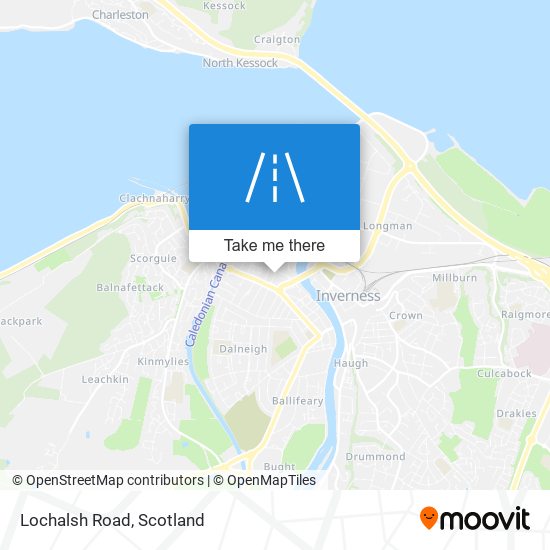 Lochalsh Road map