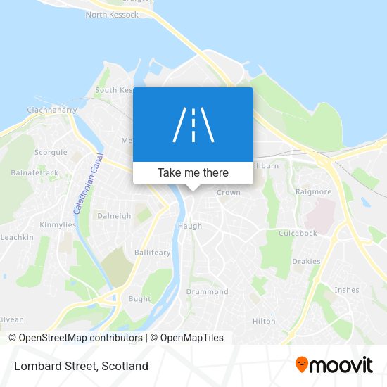 Lombard Street map