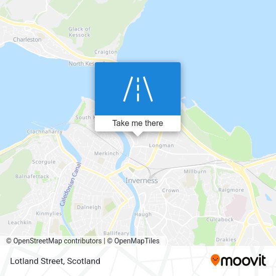 Lotland Street map
