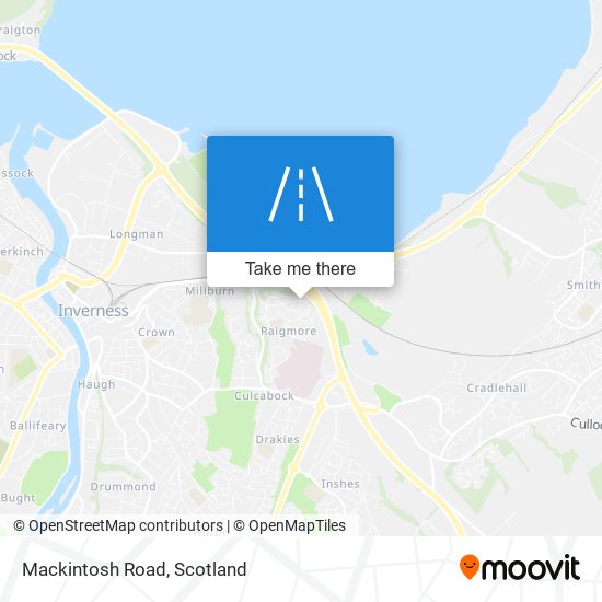 Mackintosh Road map