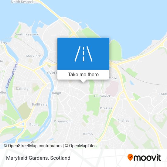 Maryfield Gardens map