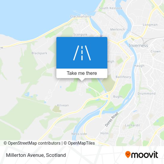 Millerton Avenue map