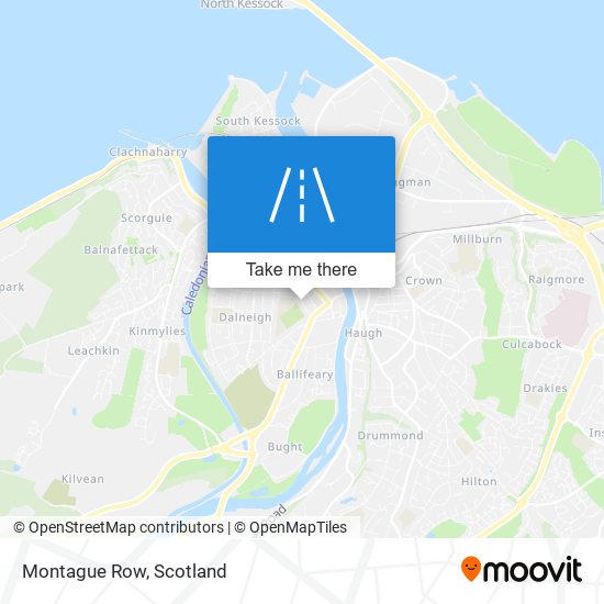 Montague Row map