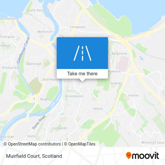 Muirfield Court map