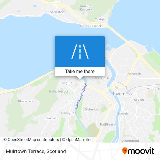 Muirtown Terrace map