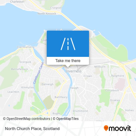 North Church Place map
