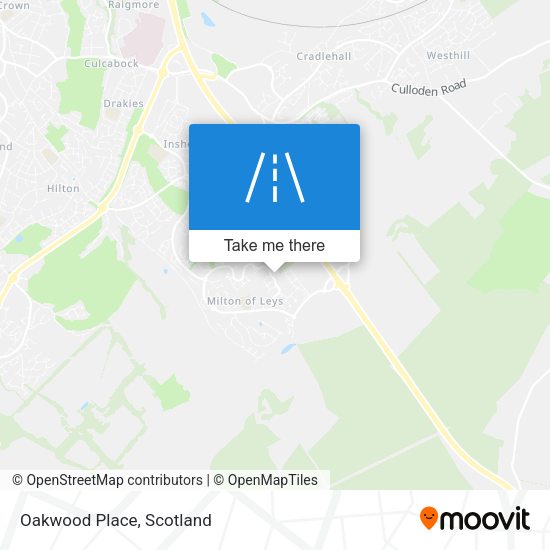 Oakwood Place map