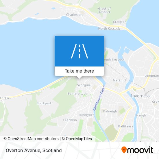 Overton Avenue map
