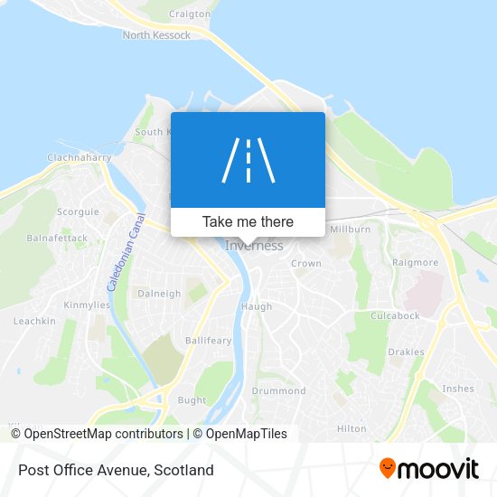 Post Office Avenue map