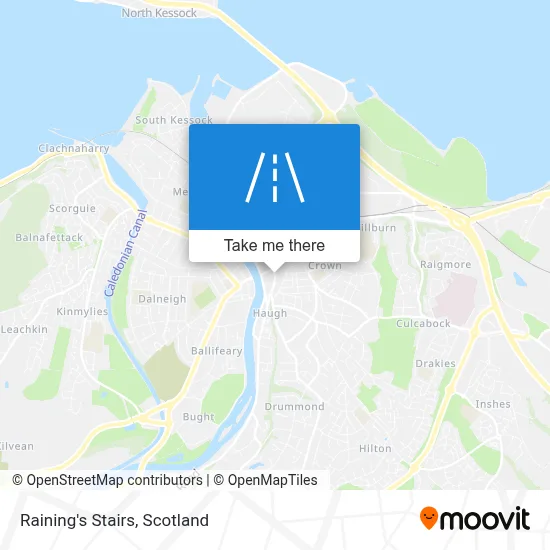 Raining's Stairs map