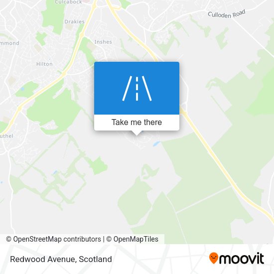 Redwood Avenue map