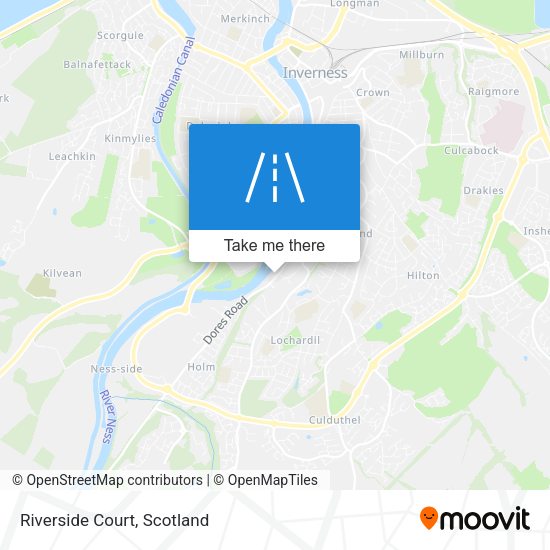 Riverside Court map