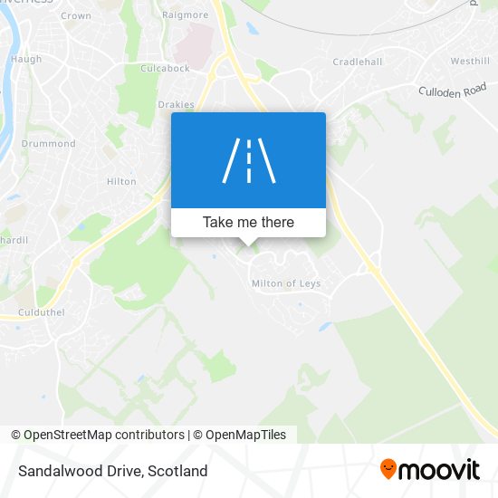 Sandalwood Drive map