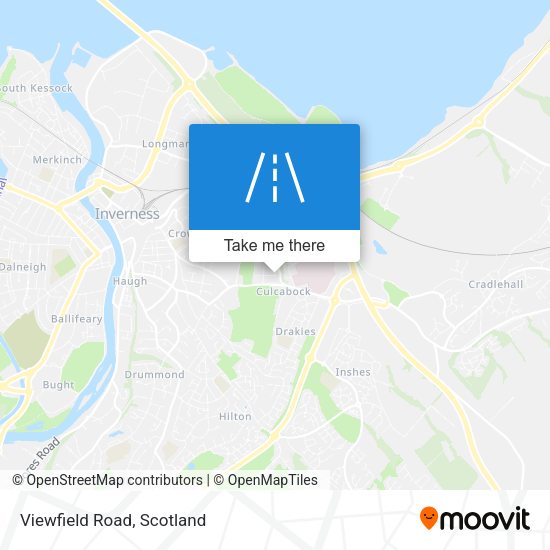 Viewfield Road map