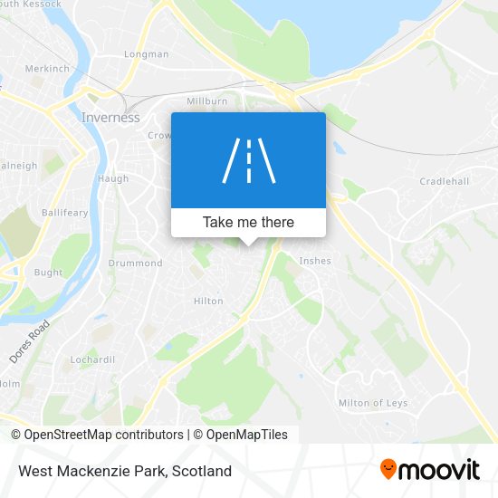 West Mackenzie Park map