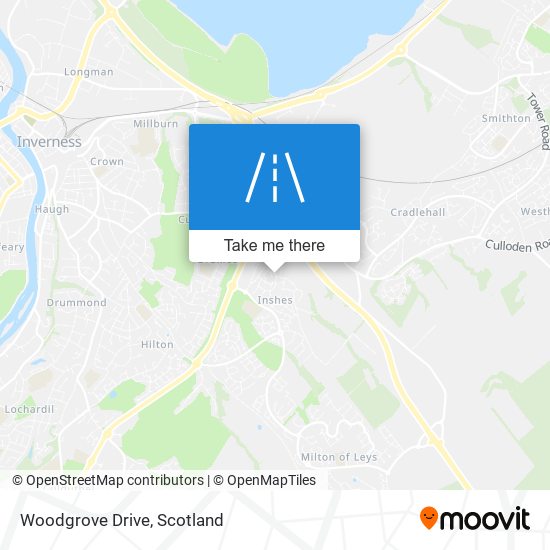 Woodgrove Drive map