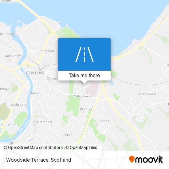 Woodside Terrace map