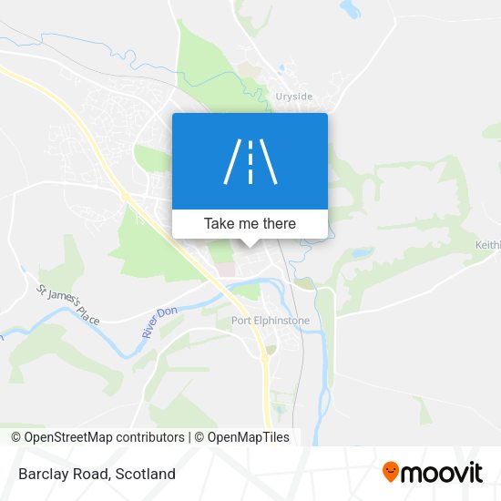 Barclay Road map